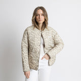 Ultra Light Puffer Jacket stone/leo stone - sand - VIVI MARI