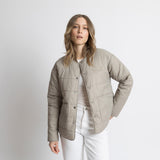 Ultra Light Puffer Jacket stone/leo stone - sand - VIVI MARI