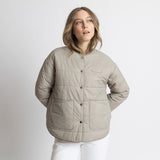 Ultra Light Puffer Jacket stone/leo stone - sand - VIVI MARI