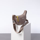 Padded Hip Bag medium - dark mushroom