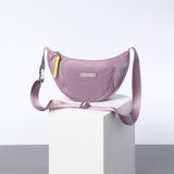 Padded Hip Bag medium - ash plum