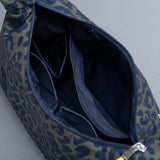 Buckle Bag medium - leo splashes navy/olive