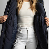 Winter Parka navy/leo navy-olive