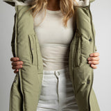 Winter Parka pale olive/sand