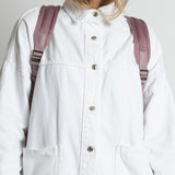 Padded Backpack medium - ash plum