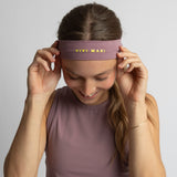 Activewear Headband ash plum