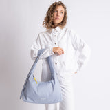 Buckle Bag medium - ash blue