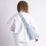 Buckle Bag medium - ash blue