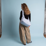 Buckle Bag medium - ash blue