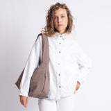 Buckle Bag medium - dark mushroom