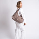 Buckle Bag medium - dark mushroom