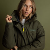 Winter Parka olive/leo navy-olive