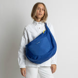Padded Hip Bag oversized - blue
