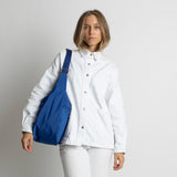 Padded Hip Bag oversized - blue