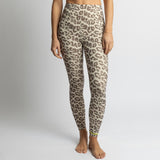 Activewear Leggings leo splashes mushroom/sand