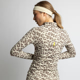 Activewear Jacket leo splashes mushroom/sand