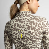 Activewear Jacket leo splashes mushroom/sand