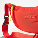 Padded Hip Bag medium - true red