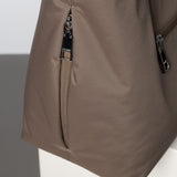 Buckle Bag medium - dark mushroom