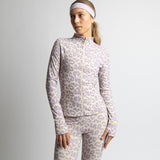 Activewear Jacket leo splashes lavender/grey