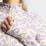 Activewear Jacket leo splashes lavender/grey