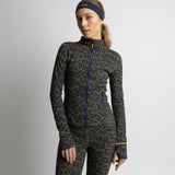 Activewear Jacket leo splashes navy/olive