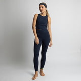 Activewear Top cropped navy