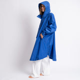 Raincoat solid blue