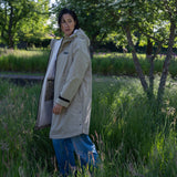 Rain Parka pale olive/sand