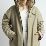Rain Parka pale olive/sand