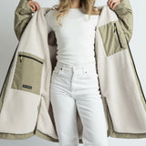 Rain Parka pale olive/sand
