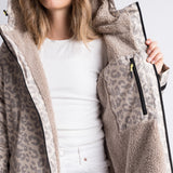 Rain Parka leo stone-sand/stone