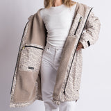 Rain Parka leo stone-sand/stone