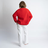 Teddy Fleece Jacket - true red