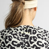 Activewear Half Sleeve T-Shirt leo splashes black/sand - VIVI MARI