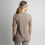 Activewear Half Sleeve T-Shirt mushroom - VIVI MARI