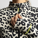 Activewear Jacket leo splashes black/sand - VIVI MARI