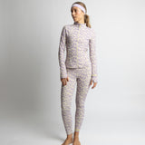 Activewear Jacket leo splashes lavender/grey - VIVI MARI