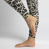 Activewear Leggings leo splashes black/sand - VIVI MARI