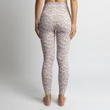Activewear Leggings leo splashes lavender/grey - VIVI MARI