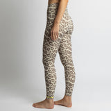 Activewear Leggings leo splashes mushroom/sand - VIVI MARI
