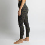 Activewear Leggings leo splashes navy/olive - VIVI MARI