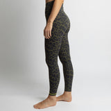 Activewear Leggings leo splashes navy/olive - VIVI MARI