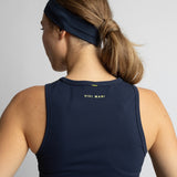Activewear Top cropped navy - VIVI MARI