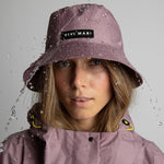 Bucket Hat solid ash plum - VIVI MARI