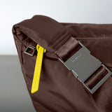 Padded Hip Bag oversized - chocolate