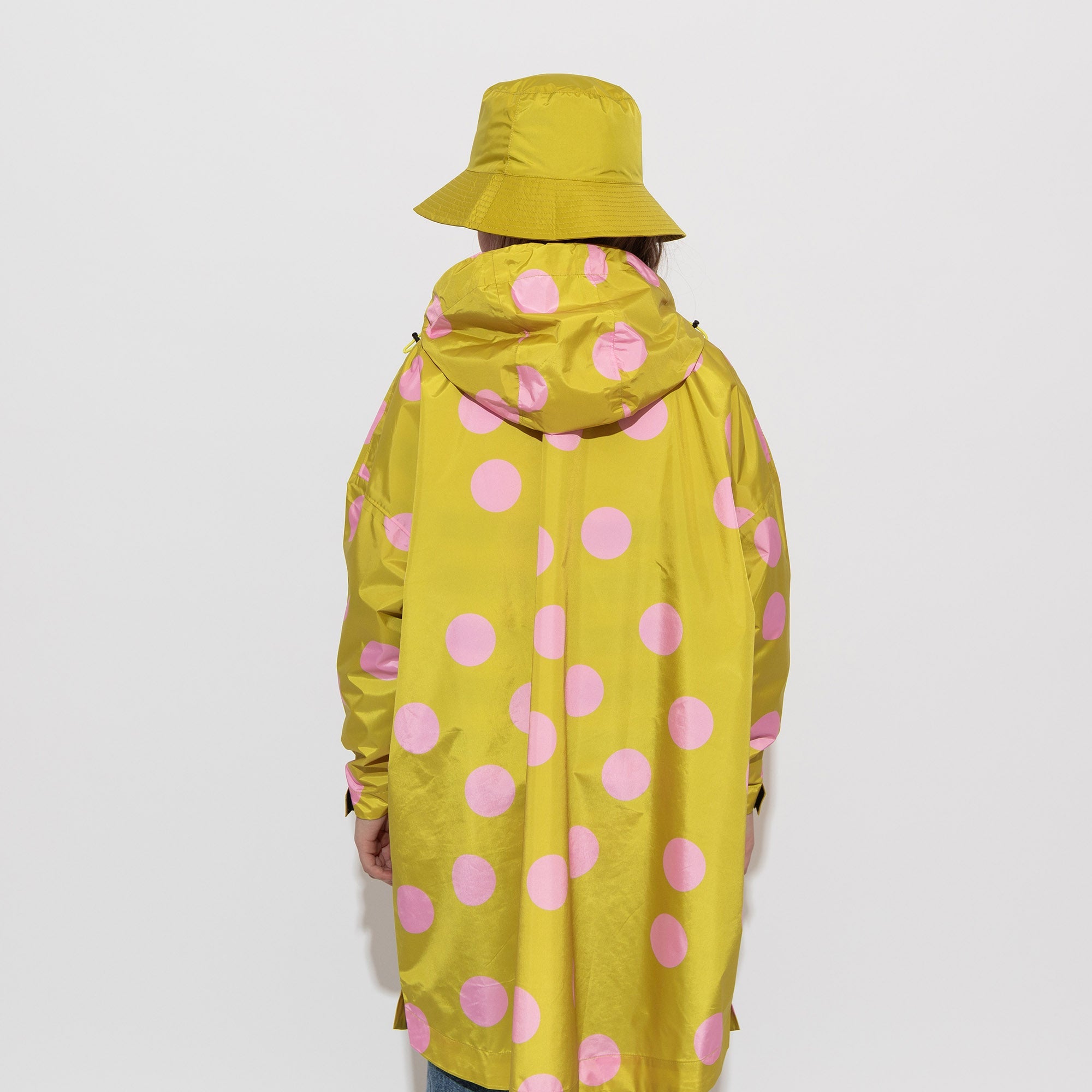 Kids Bucket Hat solid citrus - VIVI MARI