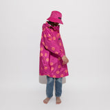 Kids Raincoat dots magenta/peach - VIVI MARI