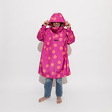 Kids Raincoat dots magenta/peach - VIVI MARI