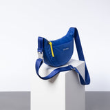 Padded Hip Bag medium - blue - VIVI MARI